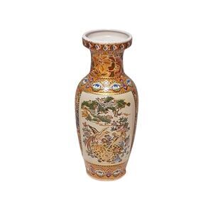 Vintage asian chinoiserie style vase